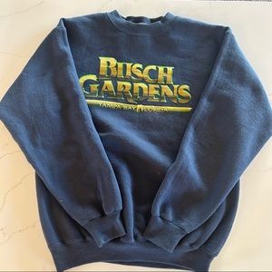 Vintage Busch Garden crew neck